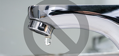 Restriction d'eau