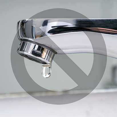 Restriction d'eau
